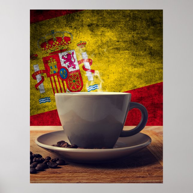 Póster Café de España (Frente)