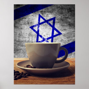 Póster Café de Israel