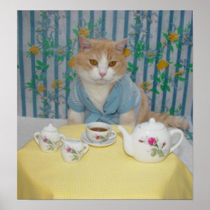Póster Café de la mañana