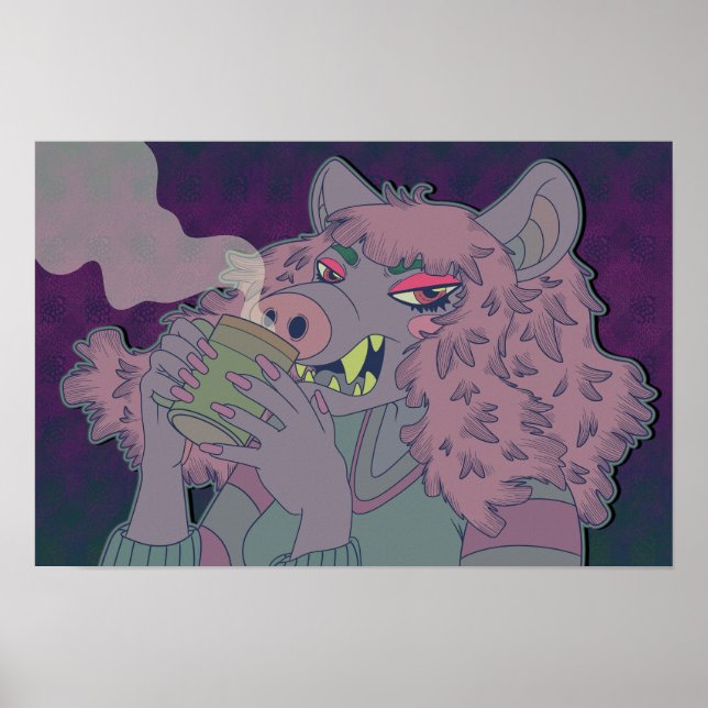 Póster Café de la Mañana (Frente)