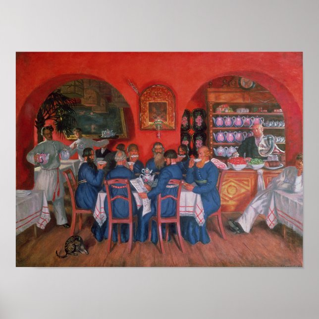 Póster Cafe de Moscú, 1916 (Frente)