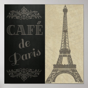 Póster Café de París