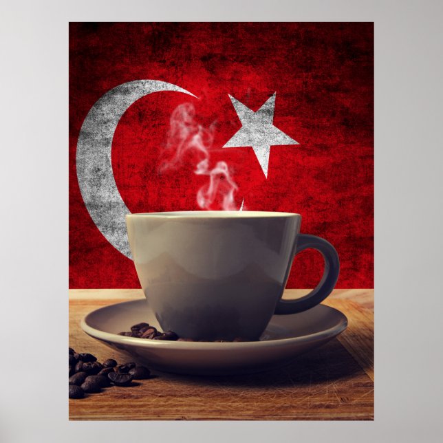 Póster Café de Turquía (Frente)