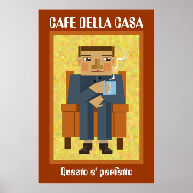 Póster Cafe della casa (Frente)