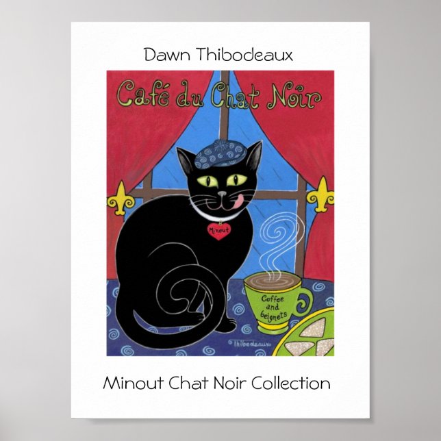 Póster Cafe du Chat Noir (Frente)