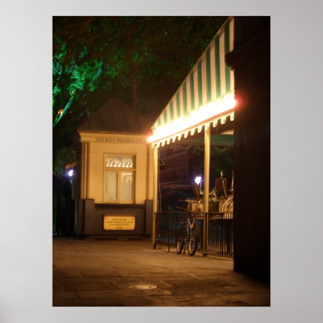 Póster Cafe Du Monde New Orleans Side walk Cafe Coffee (Frente)