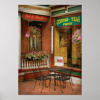 Póster Café - El mejor helado en Lancaster