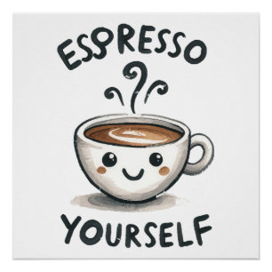 Póster Café Exprésate