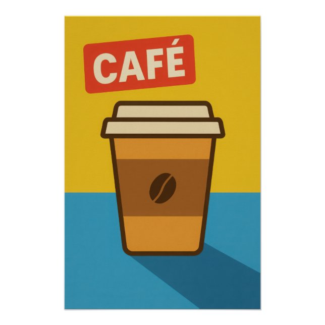 Póster Café Express (Anverso)
