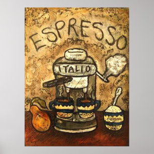 Póster Café express….