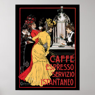 Póster Café express de Caffe