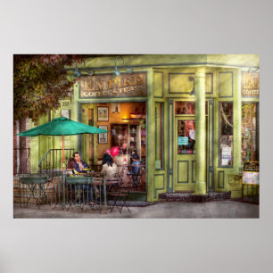 Póster Café - Hoboken, NJ - Empire Coffee & Tea