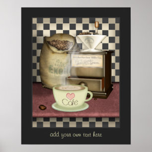 Póster Café Lover Café Kitchen
