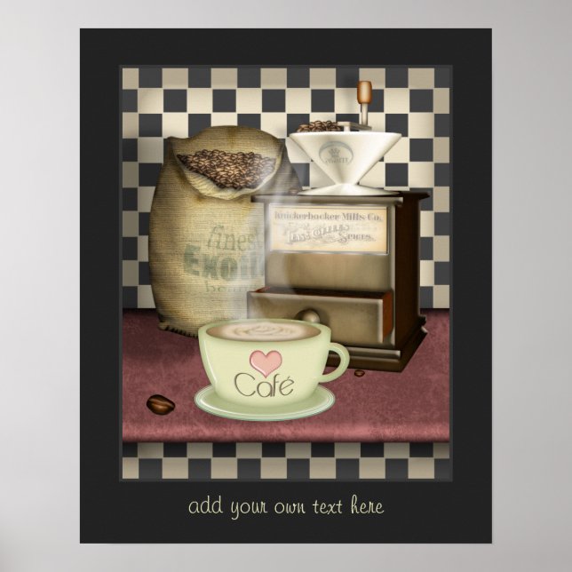 Póster Café Lover Café Kitchen (Frente)