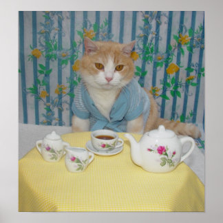 Póster Café matutino