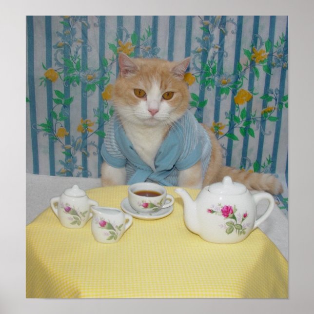 Póster Café matutino (Frente)