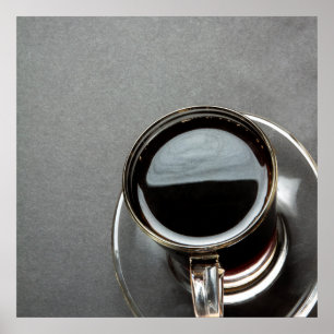 Póster Café negro 7