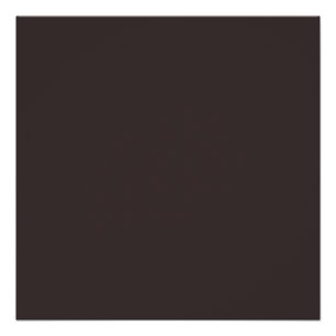 Póster Café negro (color sólido)