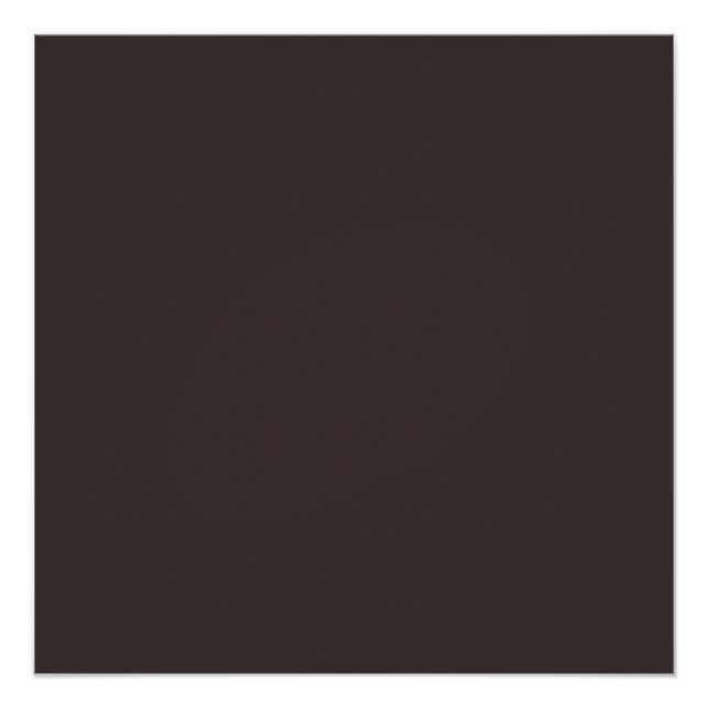 Póster Café negro (color sólido) (Anverso)