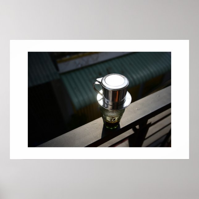 Póster Café Phin - Ca phe Phin Viet Nam (Frente)