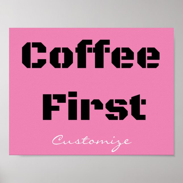 Póster Café Primero Thunder_Cove (Frente)