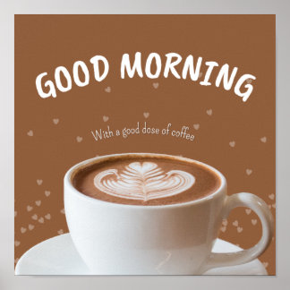 Póster Café Quadro decorativo