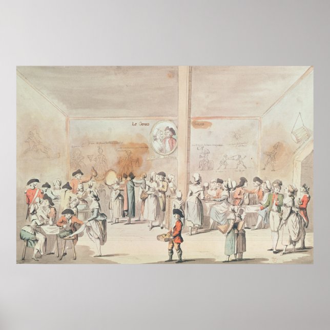 Póster Cafe Ramponneau (Frente)