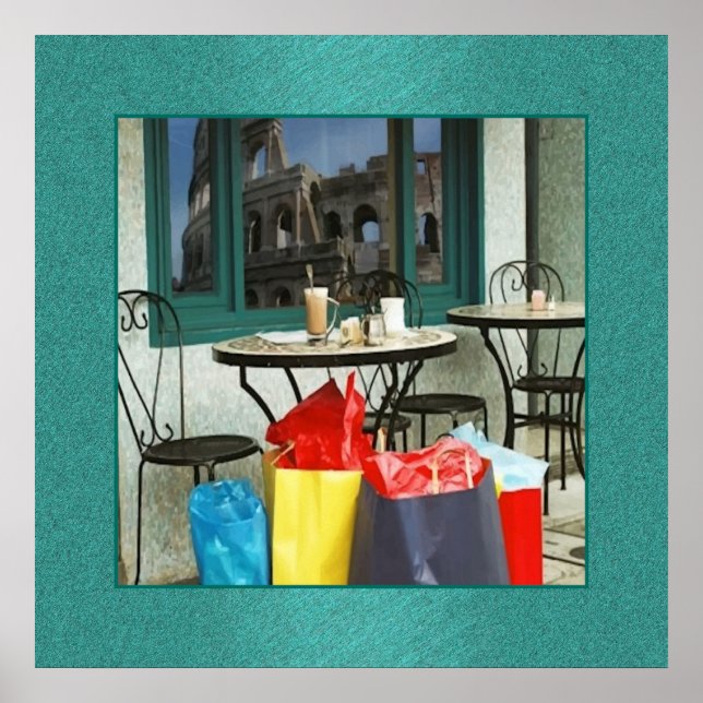 Póster Café Roma Poster (Frente)