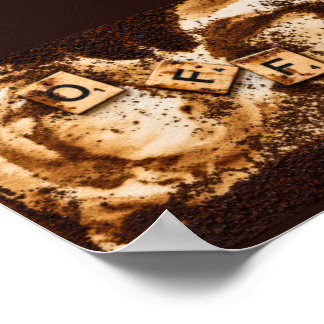 Póster Café sobre Café