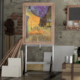 Póster Cafe Terrace de noche por Vincent van Gogh