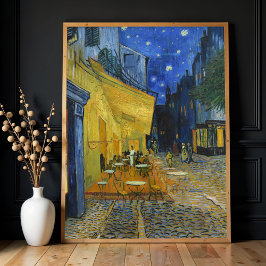 Póster Café Terrace de Vincent Van Gogh
