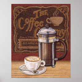 Póster Café Vintage