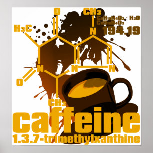 Póster Cafeína