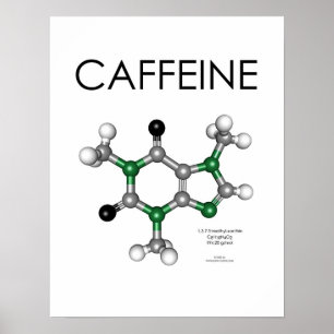 Póster Cafeína 14*18 adentro - Starbucks Eddition…