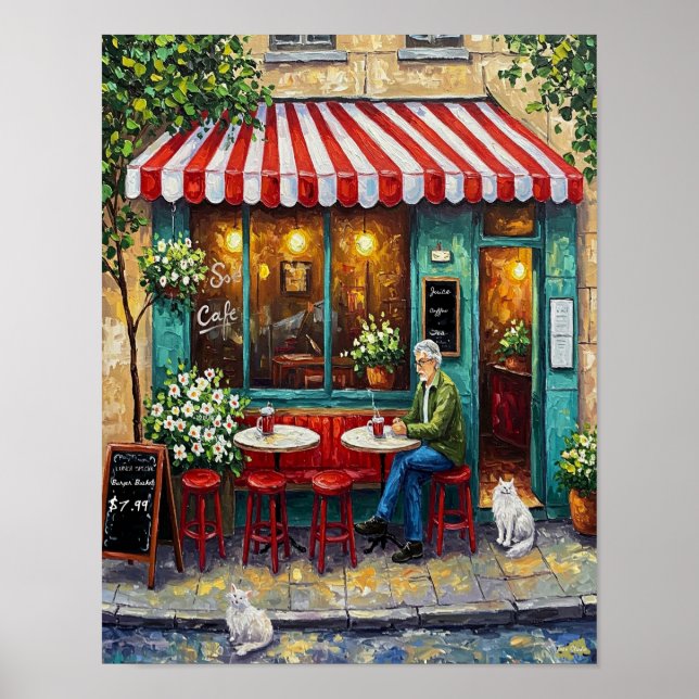 Póster Cafetería (Frente)