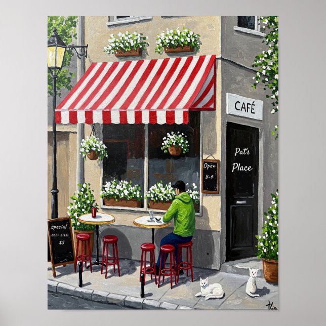 Póster Cafetería (Frente)