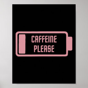 Póster Cafetería De Tapa De Bomba De Gimnasio Para Hombre