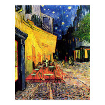 Cafetería é Terraza en la noche Vincent Van Gogh 