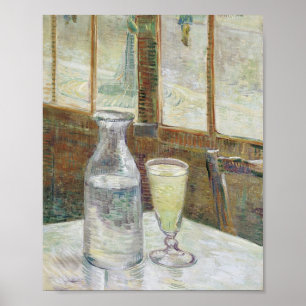 Póster Cafetería Vincent Van Gogh con Absinthe