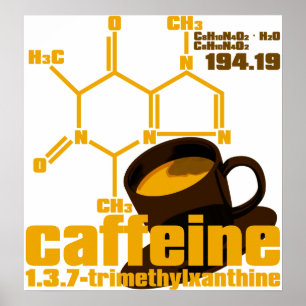 Póster Caffeína