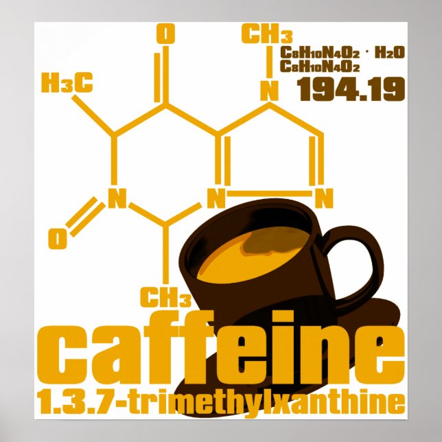 Póster Caffeína (Frente)