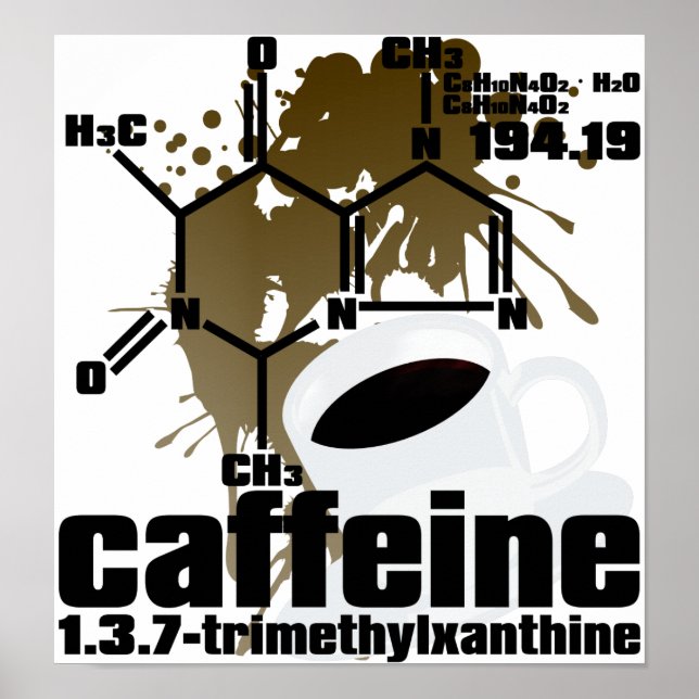 Póster Caffeína (Frente)