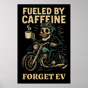 Póster Caffeine Lovers