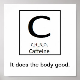 Póster Caffeine poster