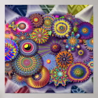 Póster Caída de Ácido