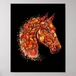 Póster Caída de Cara de Caballo deja caballo de juerga Dí