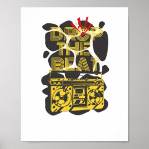 Póster caída de golpes