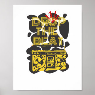 Póster caída de golpes