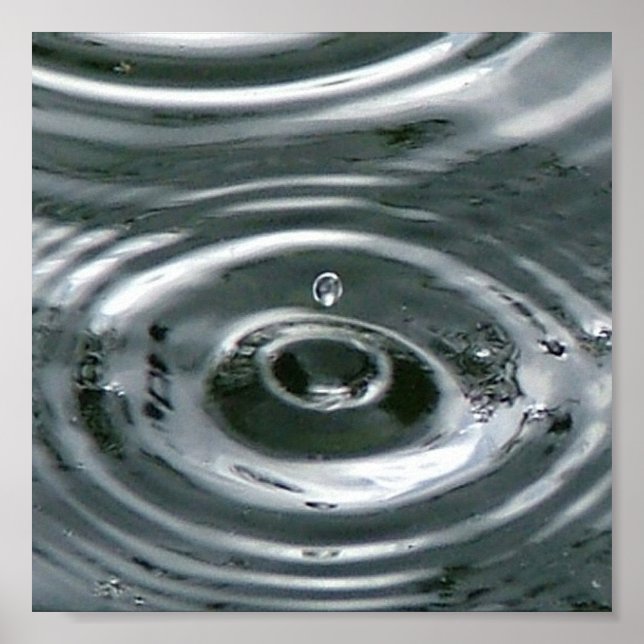 Póster Caída de Lluvia (Frente)