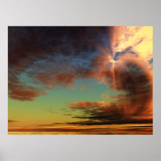 Póster Caída del cielo